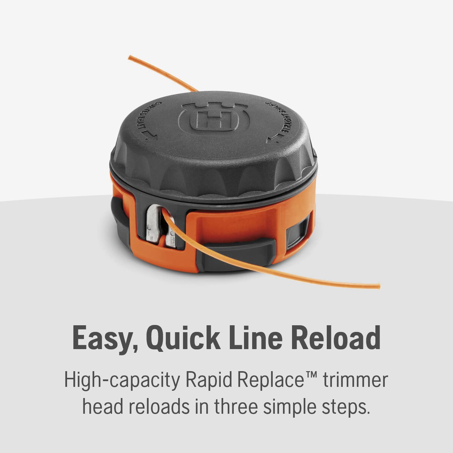 Husqvarna 130L Gas String Trimmer, 28-cc 2-Cycle, 18-Inch Straight Shaft Gas Weed Wacker with Rapid Replace Trimmer Head for Seamless String Reloading, 970514405 - Image 4