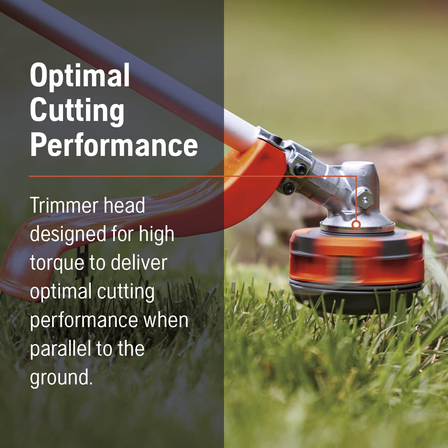 Husqvarna 130L Gas String Trimmer, 28-cc 2-Cycle, 18-Inch Straight Shaft Gas Weed Wacker with Rapid Replace Trimmer Head for Seamless String Reloading, 970514405 - Image 6