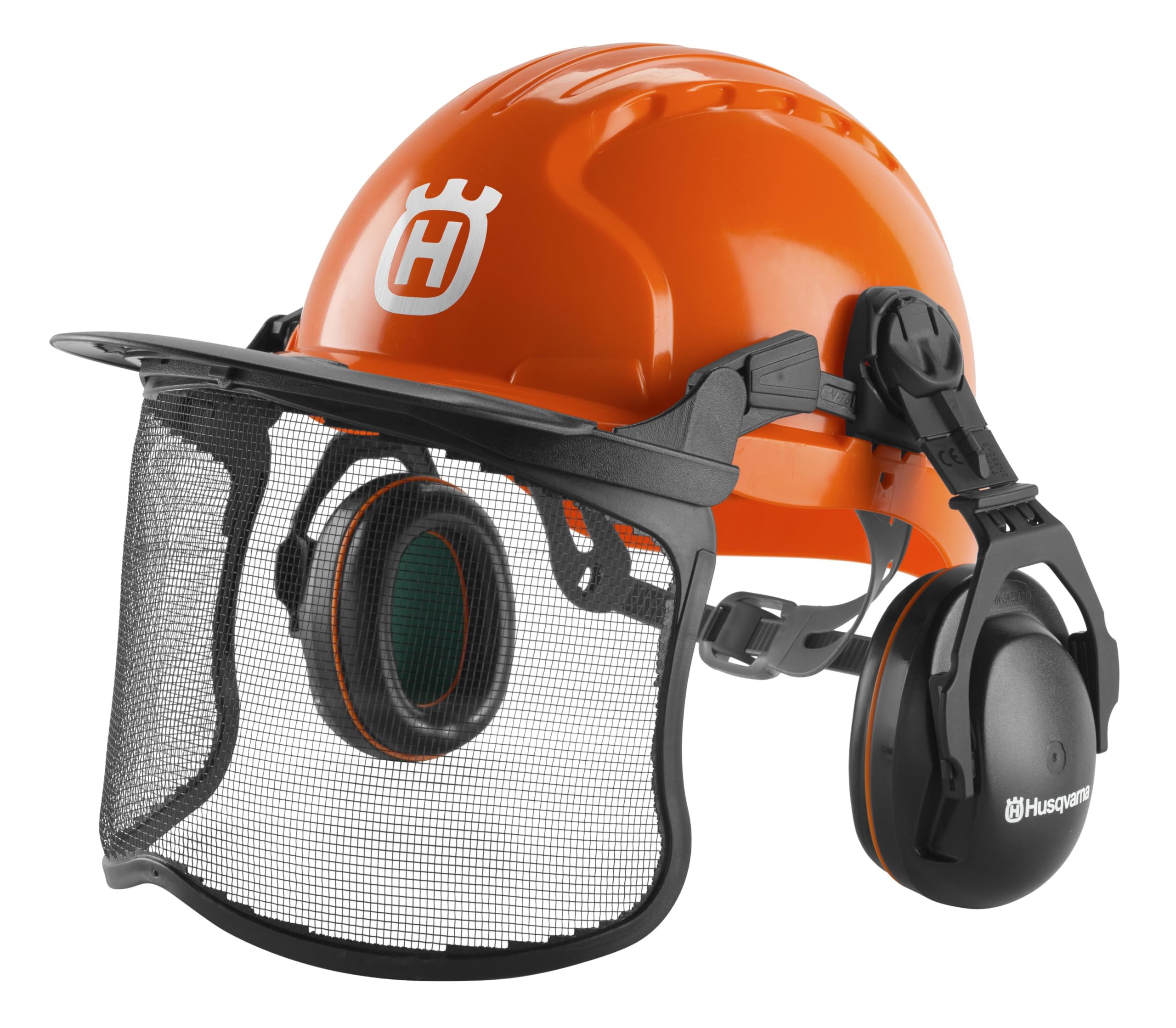 Husqvarna Functional Protective Power Kit with Chainsaw Chaps, Suspenders, Safety Gloves, Protective Glasses with Lanyard and Forest Helmet, Chainsaw Safety Equipment for Landowners - Image 3