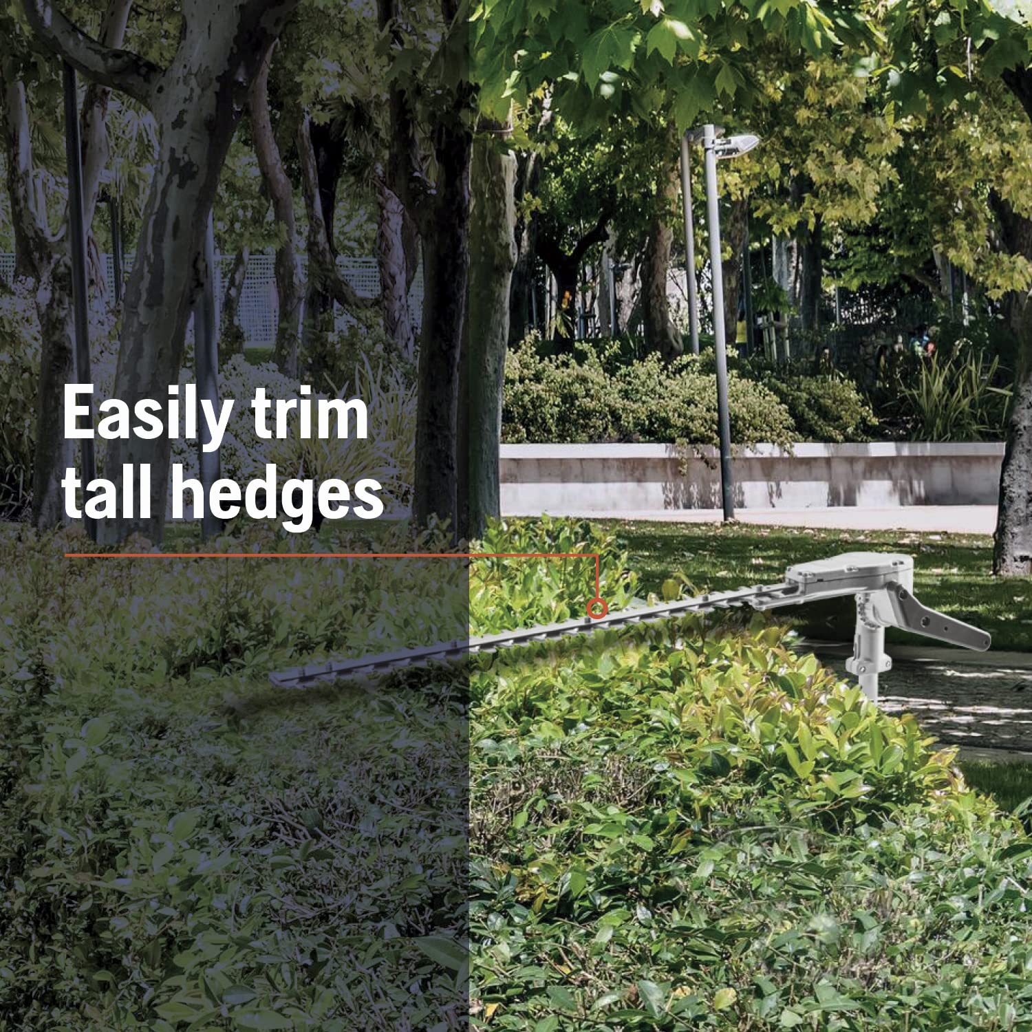 Husqvarna HA322 Hedge Trimmer Attachment, 21-Inch Dual-Sided Blade, Compatible with Husqvarna 330LK Combi Trimmer - Image 5