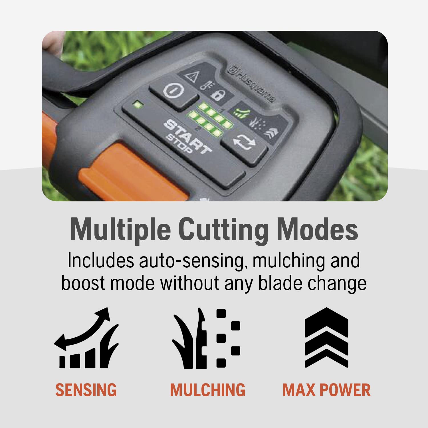 Husqvarna Lawn Xpert LE-322R Battery Powered Self Propelled Lawn Mower with Brushless Motor, Electric Lawn Mower for Small Yards (1/4-1/2 Acre), 40V Lithium-Ion Battery and Charger Included - Image 3