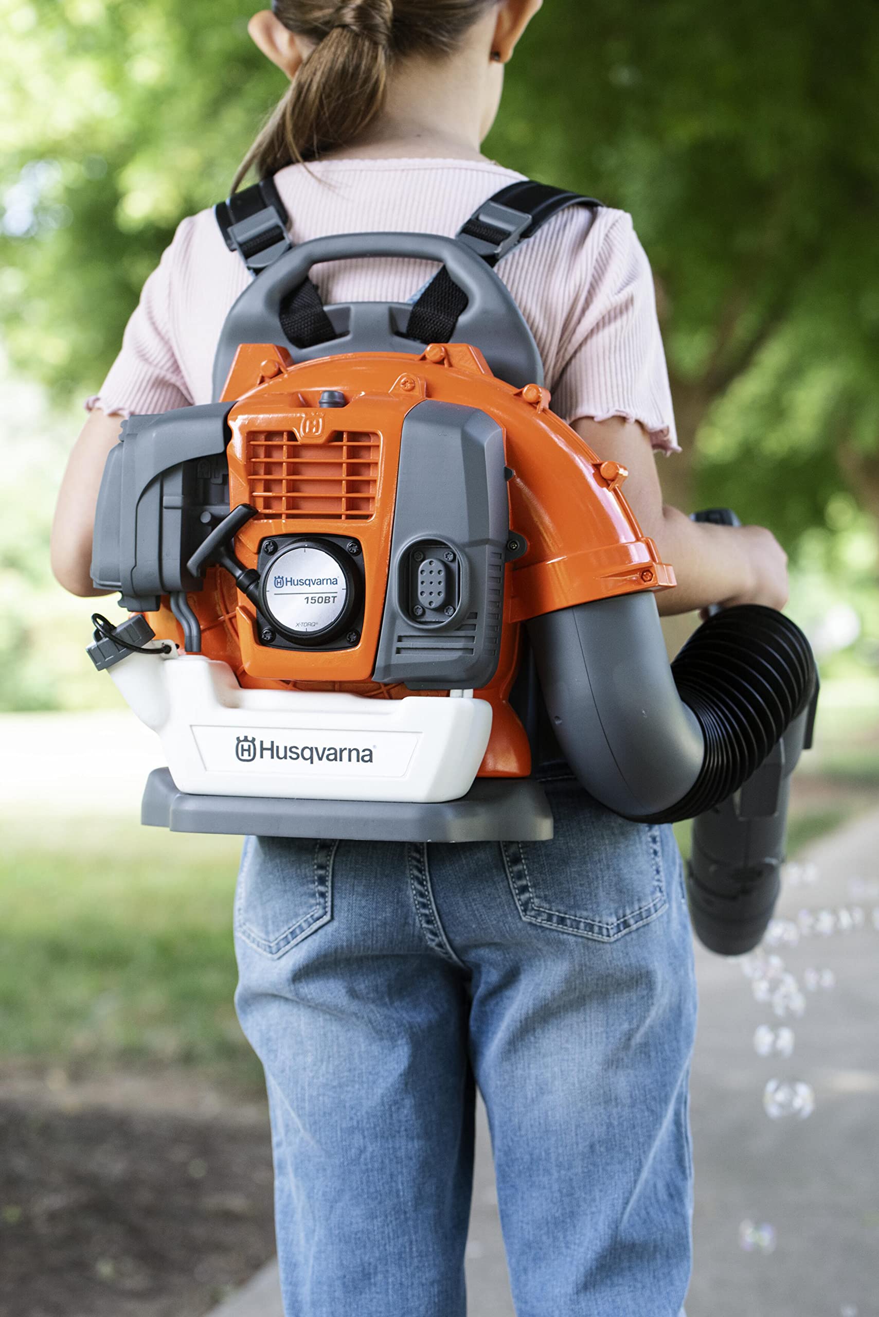 Husqvarna Toy Bubble Backpack Leaf Blower, 531099401 - Image 3